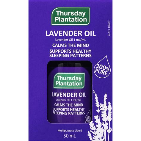 thursday plantation lavender oil 50ml